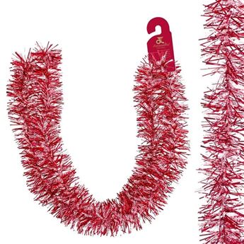 Imagens de Espumillón Rojo Nieve (180cm x 7cm)