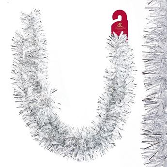 Imagens de Espumillón Plata Nieve (180cm x 7cm)