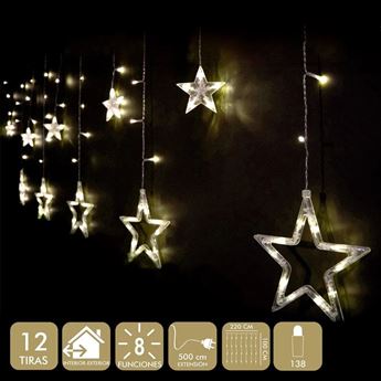 Imagens de Guirnalda Luces Estrella Leds Cálido (220cm)