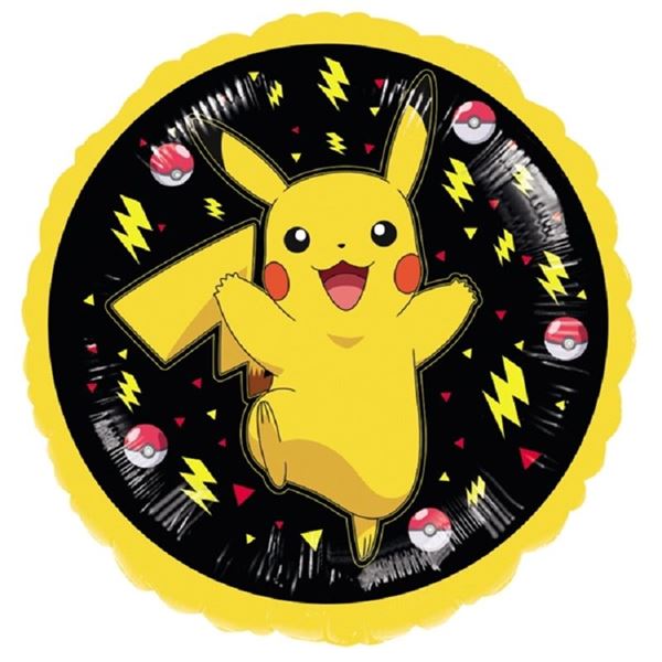 Picture of Globo Pokémon Pikachu Círculo (45cm)