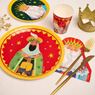 Picture of Platos Cartón Llano Redondo Postre Ø 17 cm Noche de Reyes Magos (6 uds)