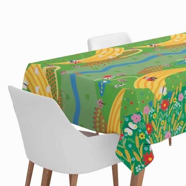 Picture of Mantel Papel Plegado Impermeable 1.20 x 1.80 m Granja