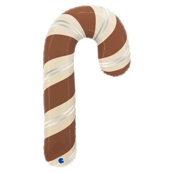Imagen de Globo Bastón de Caramelo Chocolate (50cm x 91cm)