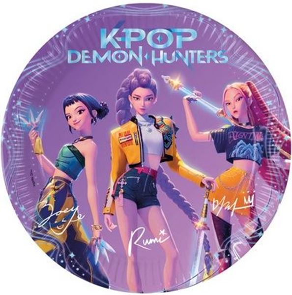 Imagens de Platos Guerreras K-Pop 23cm (8 unidades)