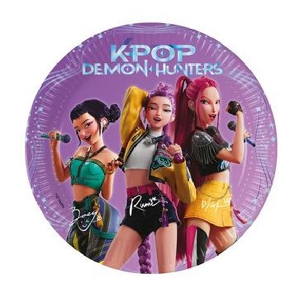 Picture of Platos Guerreras K-Pop Demon Hunters 20cm (8 unidades)