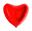 Imagens de Globos Corazón Rojo Jumbo 75cm (5uds)