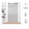 Imagen de Cortina Disco Espejo Decorativa plata 2m x 1m