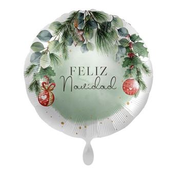 Picture of Globo Feliz Navidad Tradicional foil 45cm
