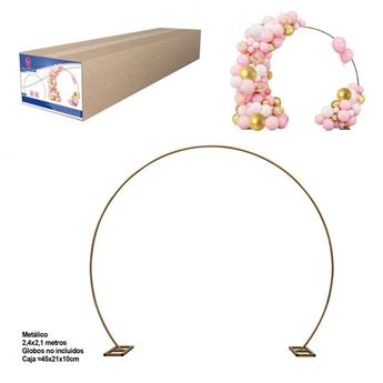 Imagen de Estructura Metálica para Arco de Globos 240cm x 210cm (Eventos)