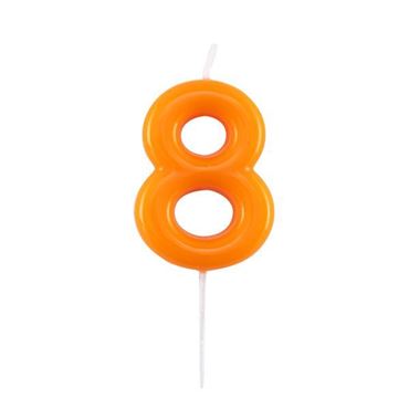 Imagen de categoría VELAS NARANJAS CUMPLEAÑOS
