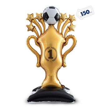 Imagen de Globo Fútbol Copa Sin Helio con Base (150cm x 82cm)
