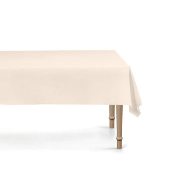 Imagen de Mantel Beige de Plástico (137cm x 183cm)