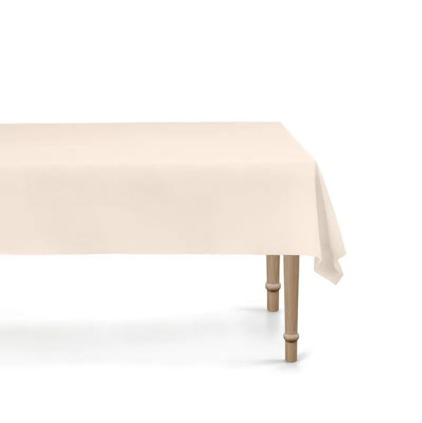 Imagen de Mantel Beige plástico (137cm x 183cm)