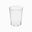 Imagen de Vasos Plástico Reutilizables 600cc Cubata Transparentes (4 unidades)