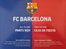 Imagen de Caja de Fiesta FC Barcelona – Set completo para 6 personas (75 piezas)