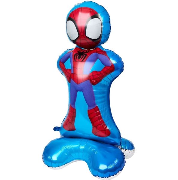 Picture of Globo Forma Spidey con Base sin Helio (100cm)