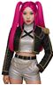 Picture of Peluca Pink Nova – Guerreras K-Pop Demon Hunters, coletas fucsia cosplay