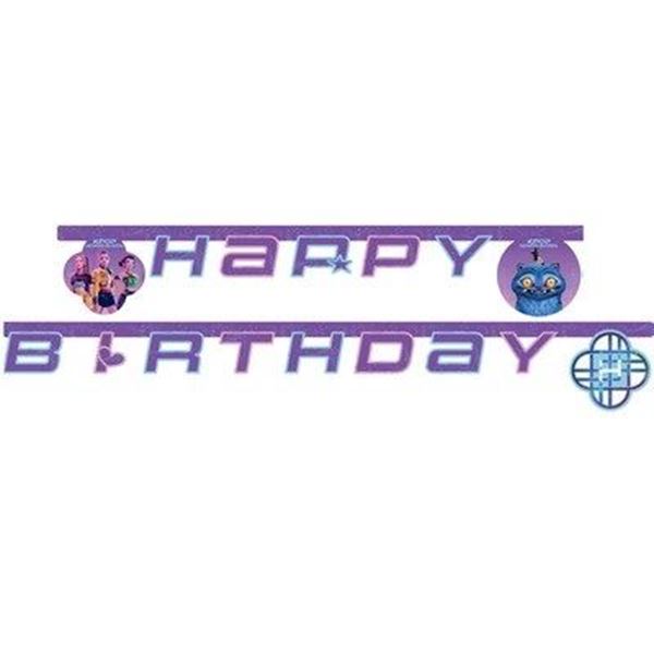 Imagen de Guirnalda Happy Birthday K-Pop Demon Hunters