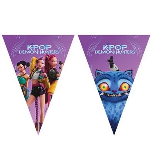 Imagen de Banderín K-Pop Demon Hunters en Papel FSC