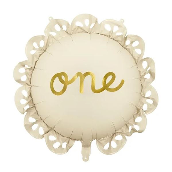 Picture of Globo Foil One con Volante Decorativo 51cm