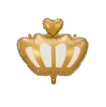 Imagen de Globo Foil Corona Dorada (52x42 cm)
