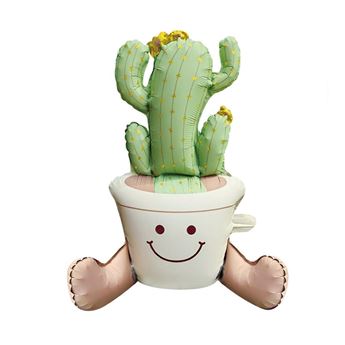 Imagens de Globo Foil Cactus Feliz con Aire (56cm)