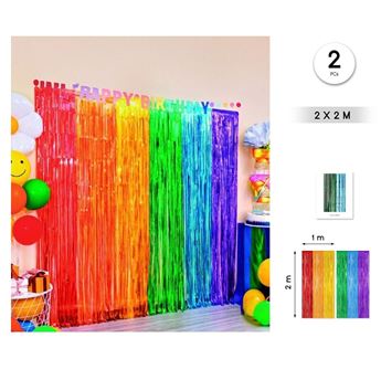 Imagen de Cortina de Flecos Rainbow (2m)