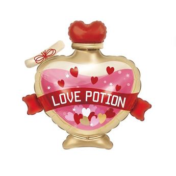 Imagen de Globo Romántico Poción de Amor (70cm x 65cm)