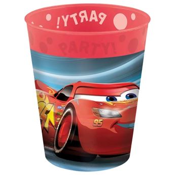 Imagen de Vaso Cars Disney Plástico Reutilizable 250ml