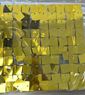 Imagens de Paneles de Lentejuelas Doradas Cuadradas 30x30cm (12 unidades)