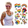 Imagen de Tatuajes Temporales Pride Arcoíris Orgullo