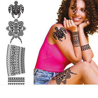 Imagen de Tatuajes Tribales Temporales Mix