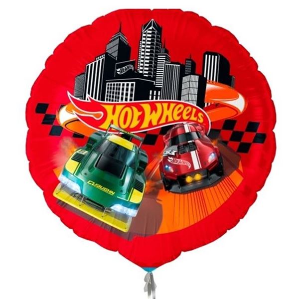Imagen de Globo Hot Wheels Foil 45cm
