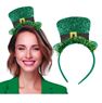 Imagen de Diadema Chistera San Patricio Verde