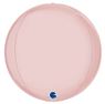 Imagens de Globo Rosa Pastel Satín Esférico Orbz 38cm