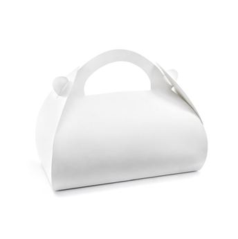Picture of Cajas Blancas Pequeñas con Asa 16cm x 8.5cm x 9.5cm (Pack 10uds)
