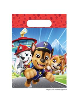 Imagens de Bolsas Chuches Patrulla Canina Cumpleaños Plástico (6uds)