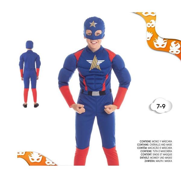 Imagens de Disfraz Superhéroe Star Hero Infantil 7-9 Años
