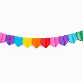 Picture of Guirnalda Corazones Multicolor de Papel (3m)