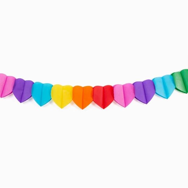 Picture of Guirnalda Corazones Multicolor de Papel (3m)