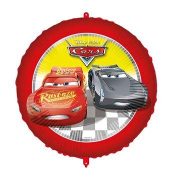 Imagens de Globo Foil Cars Disney 46cm con Cinta y Peso incluido
