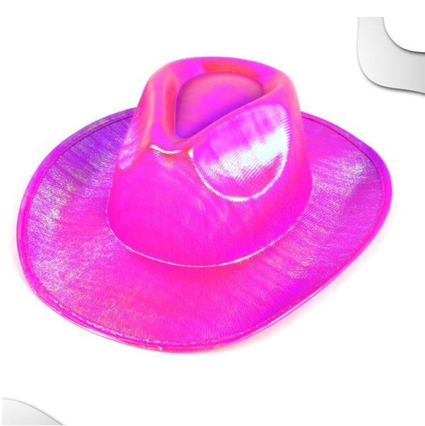 Picture of Sombrero Vaquero Fucsia Iridiscente