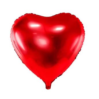 Imagen de Globo Corazón Rojo Foil (45cm) 