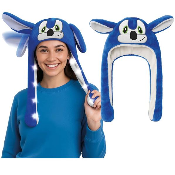 Imagens de Gorro con Luz LED Divertido Sonic