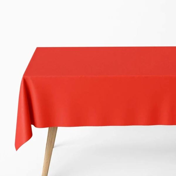Imagen de Mantel Rojo papel impermeable 180cm x 120cm