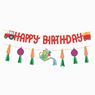Imagen de Guirnalda Granja Preescolar Cartón Cumpleaños (4m)