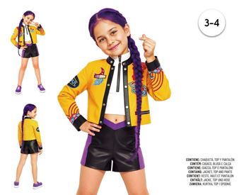 Imagen de Disfraz Cazadoras K-Pop Lider Demon Hunters (3-4 años)