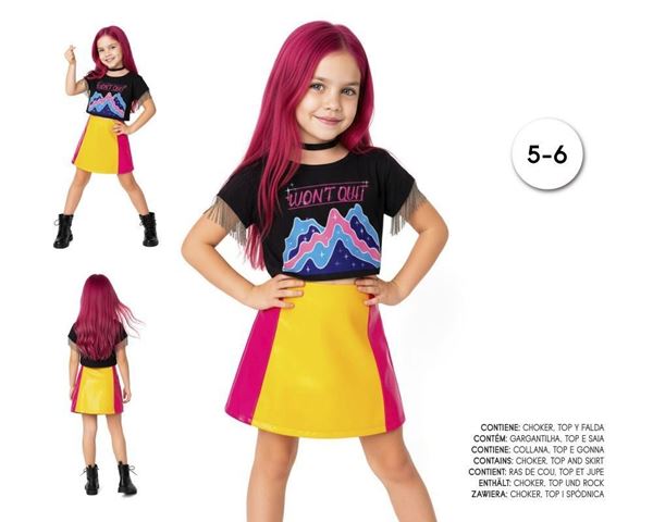 Imagen de Disfraz Cazadoras K-Pop Bailarina Demon Hunters (5-6 años)