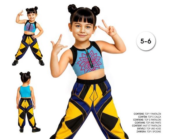 Imagen de Disfraz Cazadoras K-Pop Vocalista Demon Hunters (5-6 años)