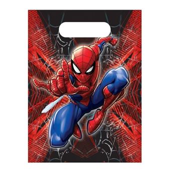 Picture of Bolsas Chuches Spiderman Telaraña plástico (6 uds)